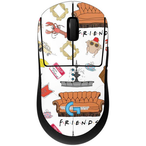 Warner Bros Classic FRIENDS Icons G Pro Wireless Gaming Mouse Skin
